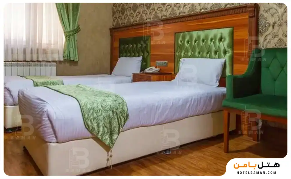 اتاق دو تخته توئین (اقامت با صبحانه)